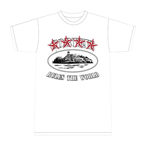 Corteiz 4starz Alcatraz T Shirt Corteiz 4starz Alcatraz T Shirt – Image 1